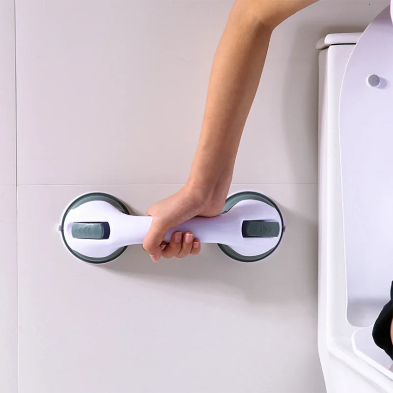 

Bathroom Safety Helping Shower Handle Anti Slip Support Toilet Bathroom Safe Grab Bar Handle Vacuum Sucker Suction Cup Handrail