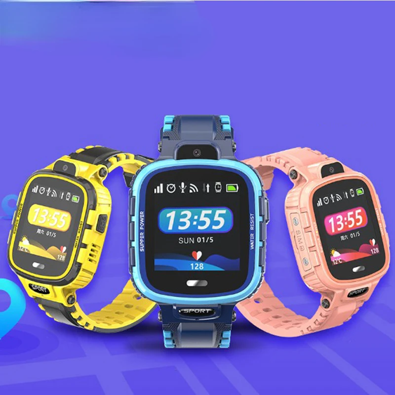 

Kids Smart Watch IP67 Waterproof GPS WIFI Baby Tracker Camera SOS Monitoring Positioning Baby Children Smartwatch