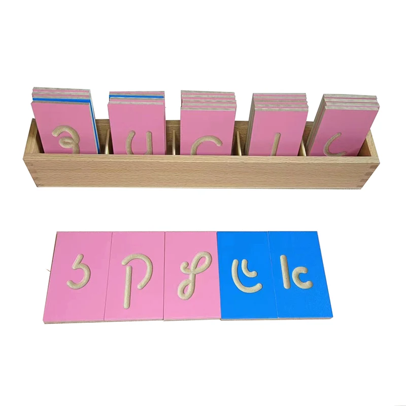 Иврит Священный сценарий Написание אלפ 수 ע Xo Desen Mini Tracing Board материалы Монтессори