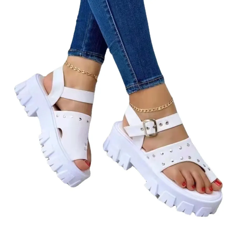 

Ladies Sandals Shoes Slippers Summer Style Wedge Pumps Fashion 2022