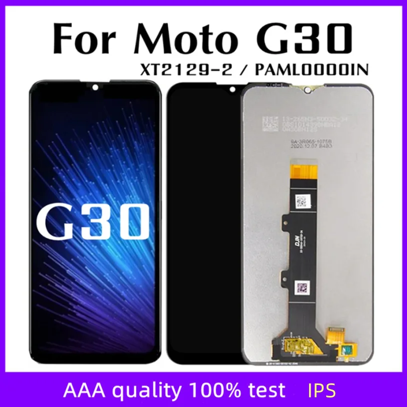 

6.5" LCD For Motorola Moto G30 XT2129-2 / PAML0000IN LCD Display Touch Panel Screen Sensor Digiziter Assembly