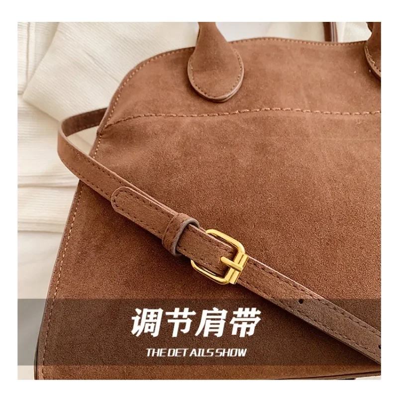 Трансграничная винтажная сумка большой вместимости новинка 2024 легкая роскошная