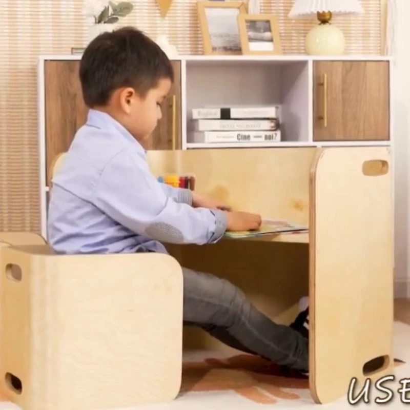 

Newest Wholesale Hot Sales Eco Friendly children table and chairs kids table chair set children tables with 2 chairs