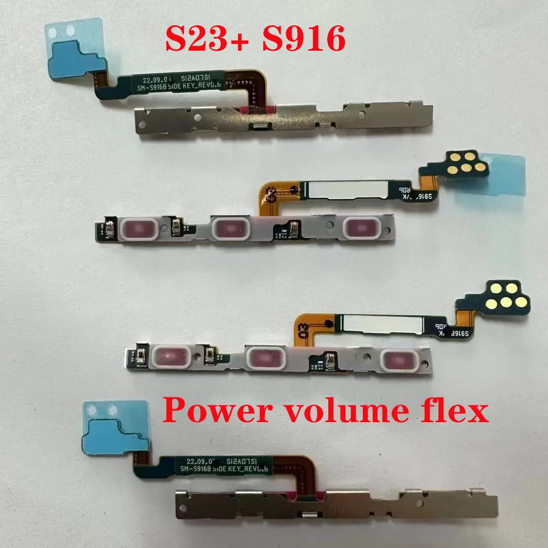 

New original Power On off Volume Side Button side button strip Flex Cable for Samsung Galaxy S23+ S916