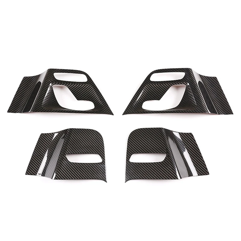 

Car Real Carbon Front Seat Switch Adjustment Panel Sticker for Mercedes Benz G Class W463 2019-2020