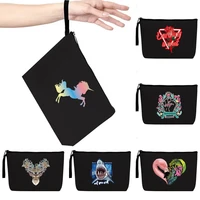 ladies cosmetic bag 2022 new fashion travel handbag collection color collection printing wallet phone makeup storage bags