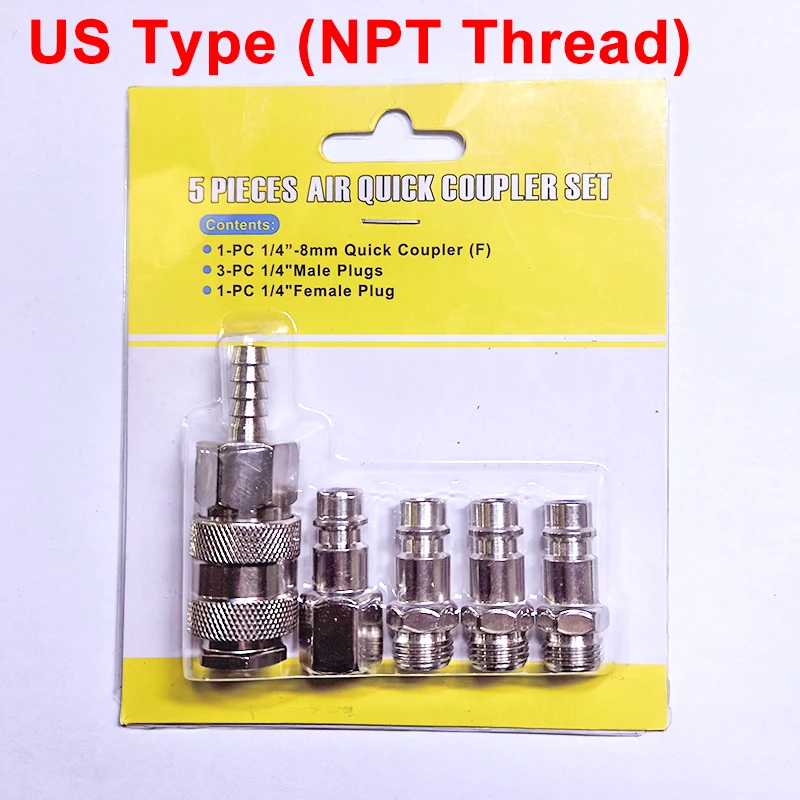 

Пневматический быстродействующий соединитель NPT