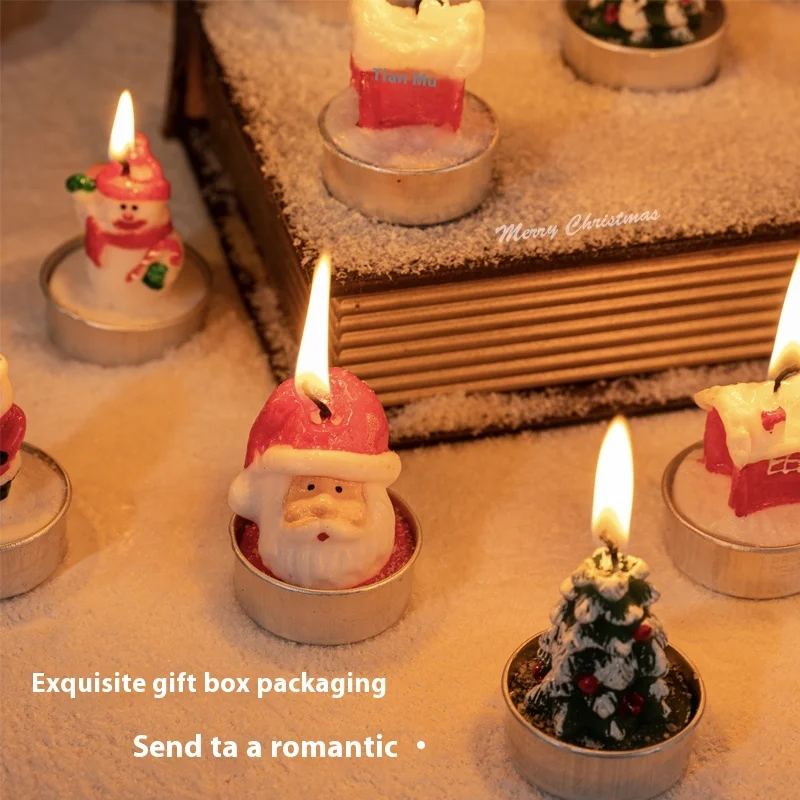 аниме рождественские украшения игрушки композиция сцены праздничные