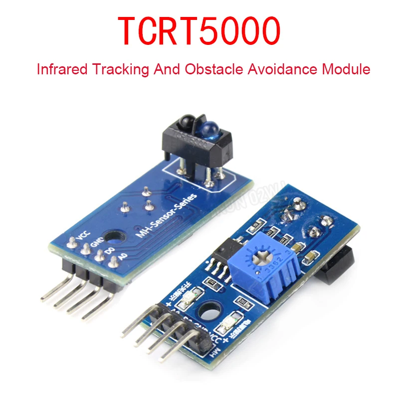 

Tcrt5000 Infrared Reflection Sensor Photoelectric Switch Grid Line Tracking Sensor Module For Arduino Car DIY Modification