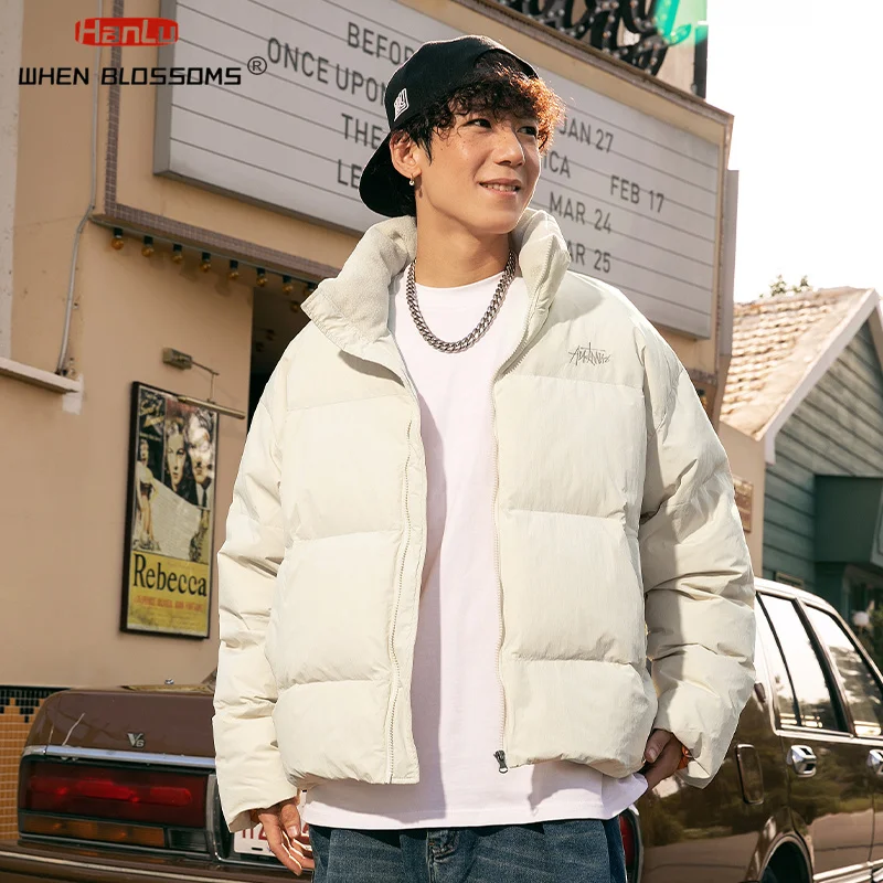 90% белый утиный воротник мужской и женский пуховик зимний 2023 новые утолщенные