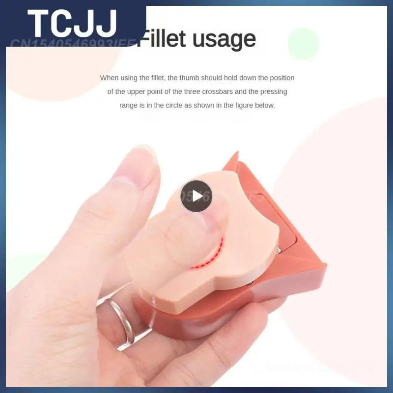 

Widely Applicable Paper Cutter Abs Circle Cutter Colorful Easy To Use Hole Puncher Office Binding Supplies Corner Cutter Fillet