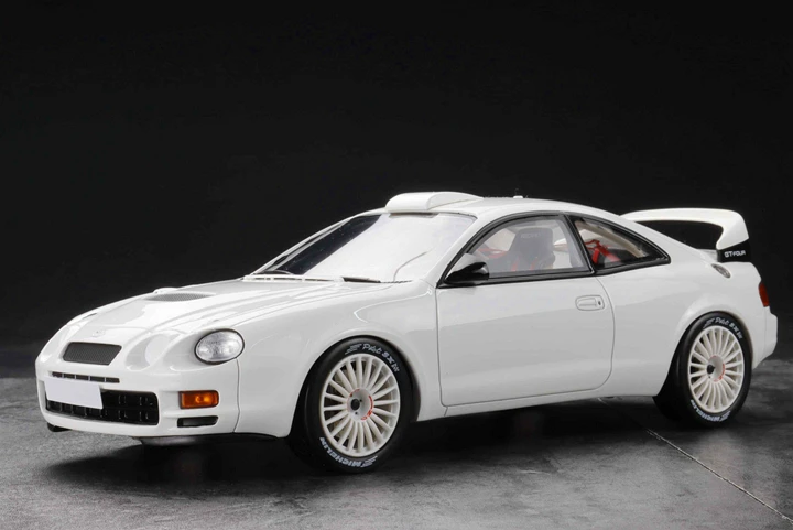 

OTTO 1:18 For Celica GT FOUR ST205 O.Z JDM Limited to 300 Units Worldwide Resin Metal Static Car Model Toy Gift