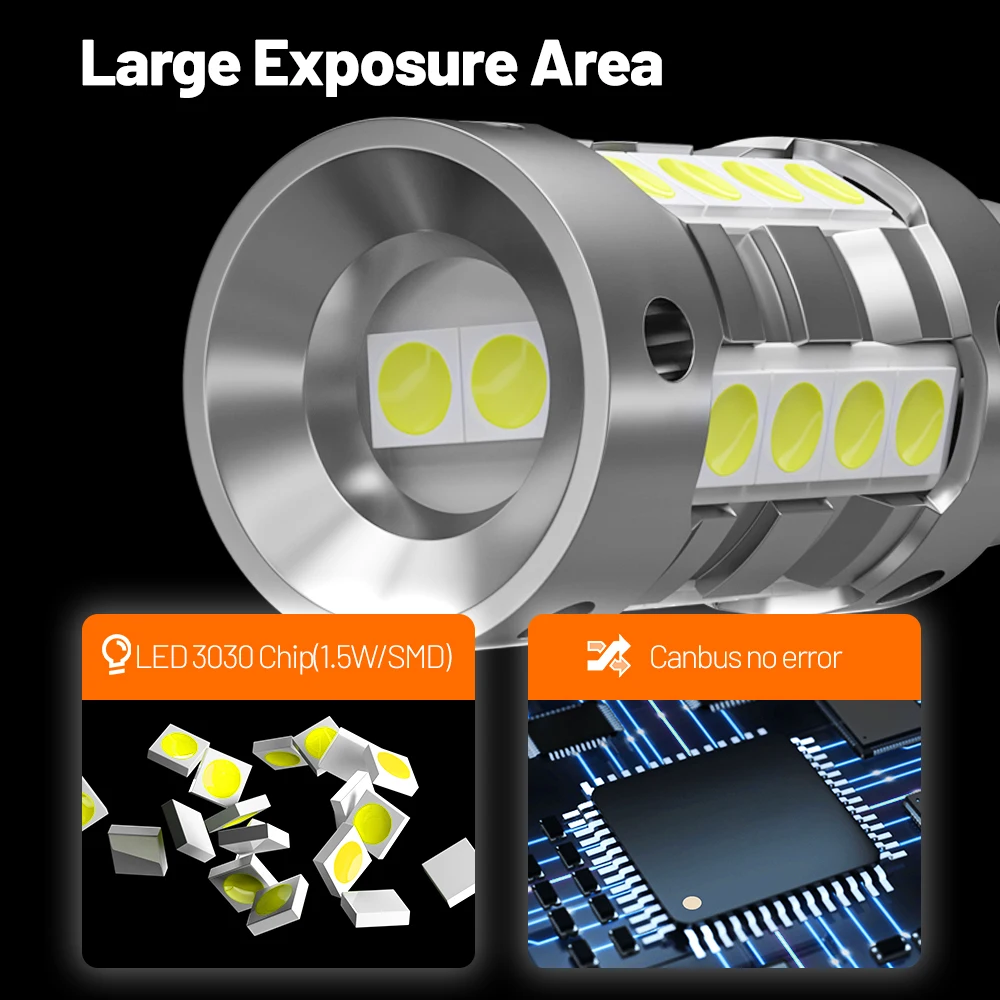 2 Шт. Светодиодный Задний Фонарь Стоп-сигнала Canbus W16W T15 921 Резервный Для Mercedes Benz W176