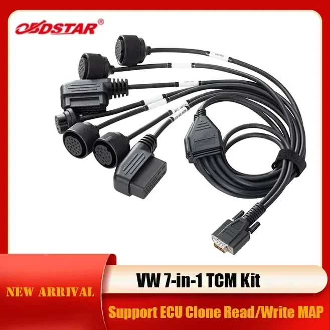 A + OBDSTAR для VW 7-в-1 комплект TCM с поддержкой ECU Clone Read/Write MAP используемый P DC706 и другими