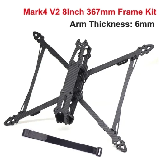 Mark4 V2 Mark 4 8 дюймов 367 мм/9 387 мм/10 427 мм 3K Углеродное волокно TrueX рамка для FPV камеры