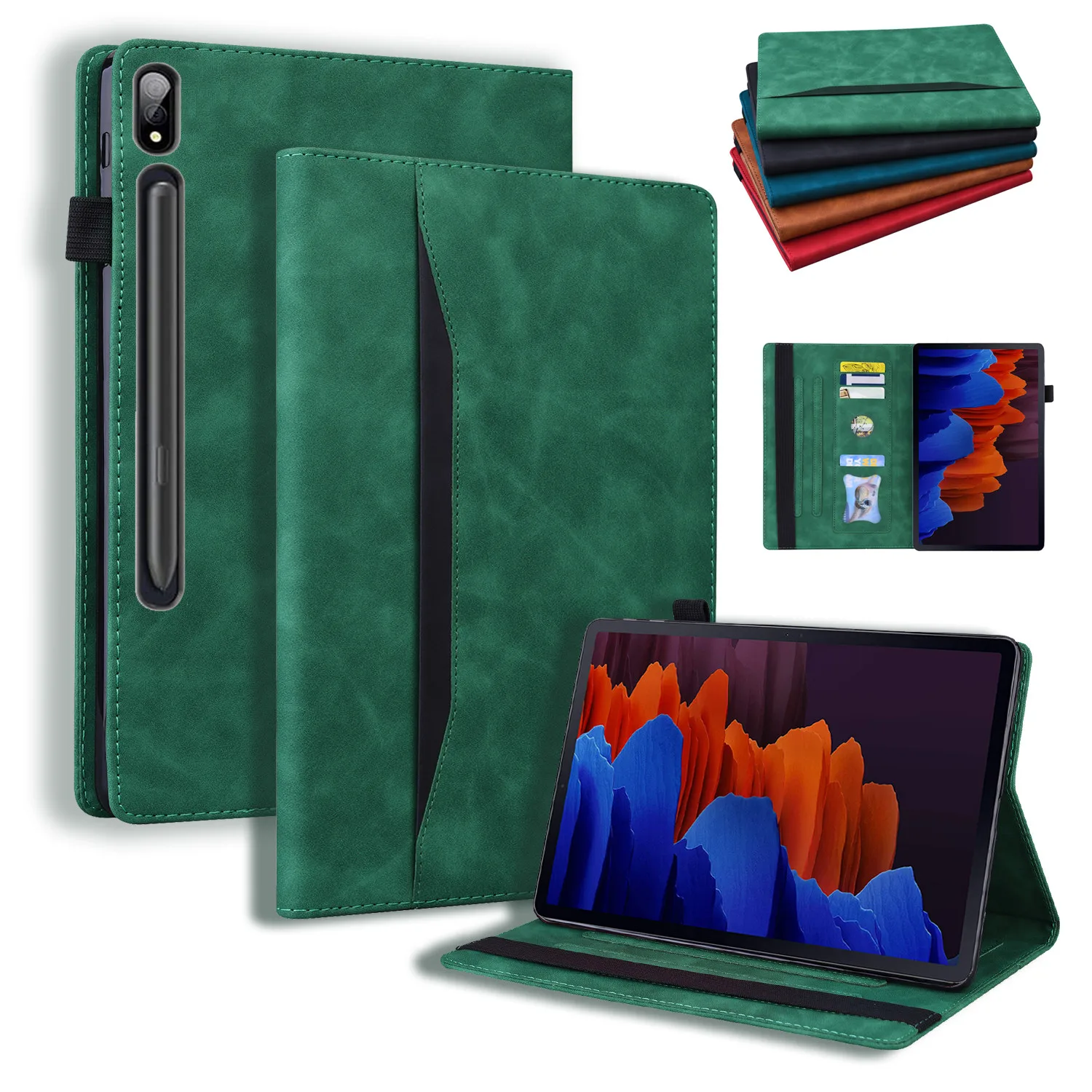 

For Lenovo LEGION Y900 14.5" Case PU Leather Wallet Card Soft Business Folio Stand Legion Y900 Tablet Cover 14 5 inch TB-570FU