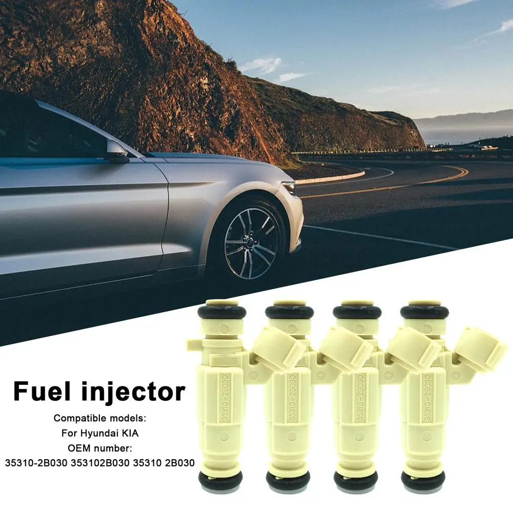 

4PCS High Performance Car Fuel Injectors Accessories For Hyundai KIA Auto Replacement Parts 35310-2B030 353102B030 35310 2B030