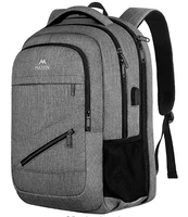 best matein branded women men unisex canvas polyester laptop backpack online 17 inch slim carry on backpack outdoor travel sport