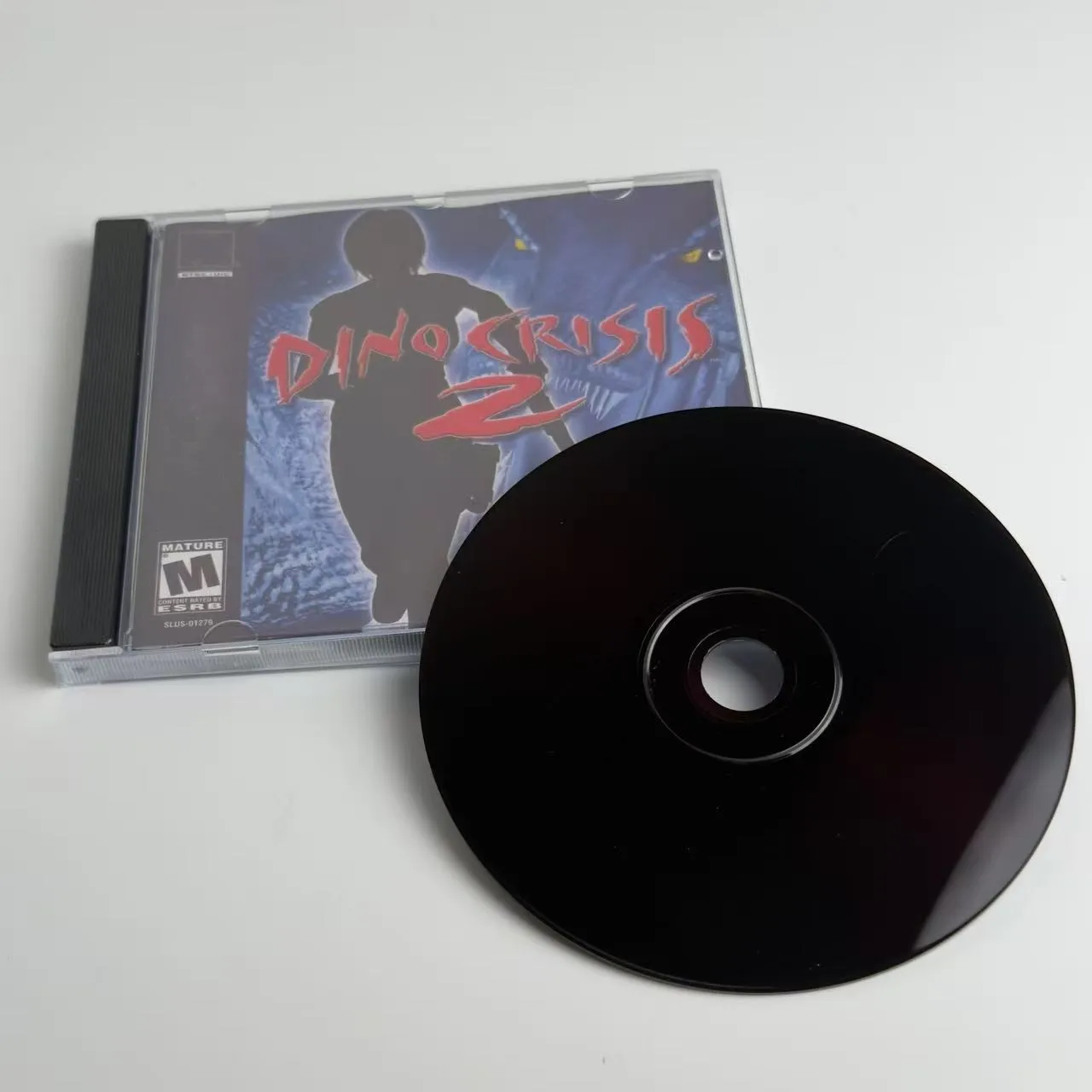 Высококачественный репродукционный диск для Sony PS1: Dino Crisis 2 (версия для США с вибрацией, без инструкции) (art.: 3920db38ee897) - 3920db38ee897