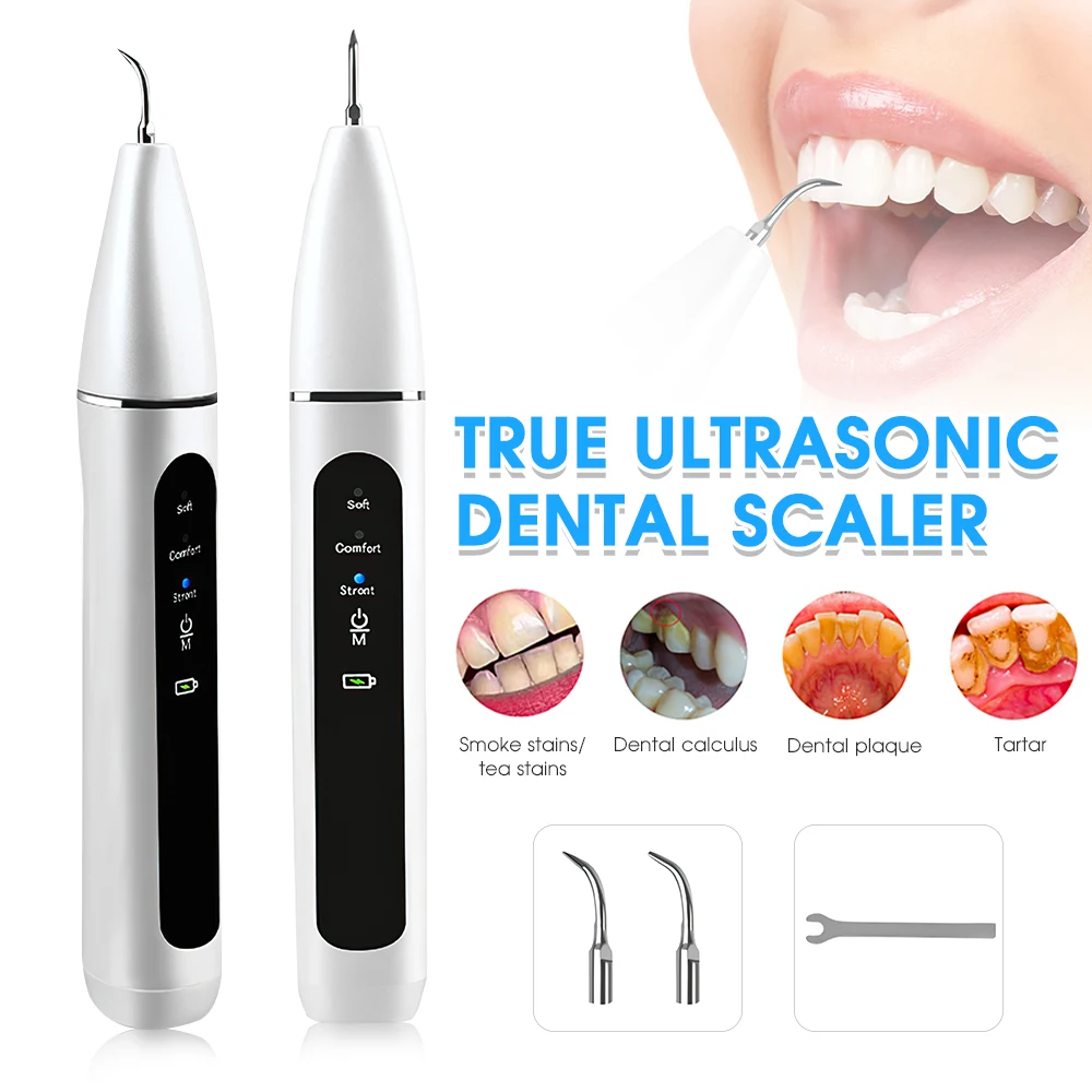 

Oral Irrigator Teeth Tartar Calculus Remover Electric Sonic Dental Calculus Scaler Plaque Stains Cleaner Remova Teeth Whitening