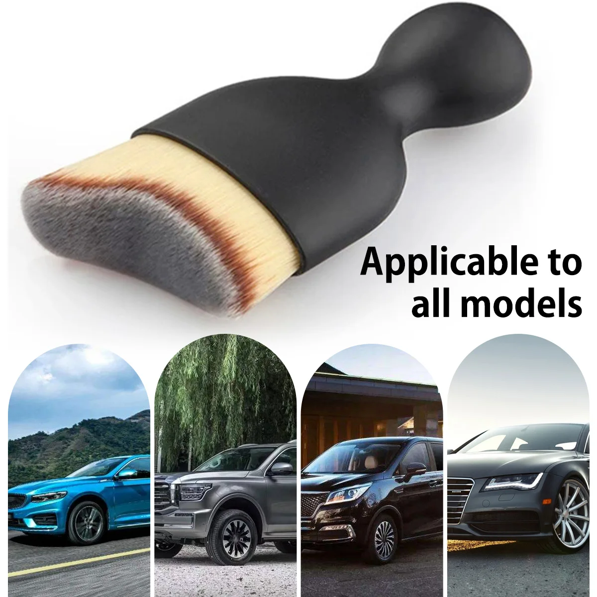 

1/3pcs Car Interior Cleaning Soft Brush Dashboard Air Outlet Gap Dust Removal Detailing Cleaning Tools Auto Maintenance Brush
