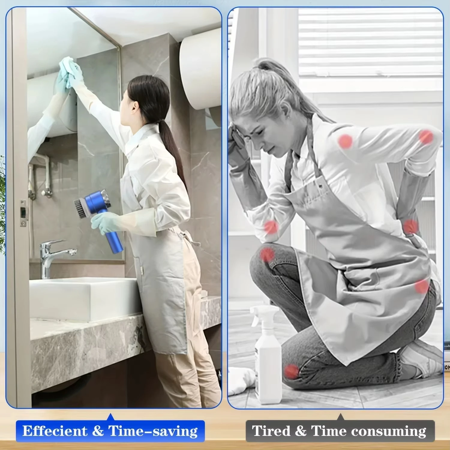 Щетка Xiaomi аккумуляторная беспроводная с зарядкой от USB IPX7