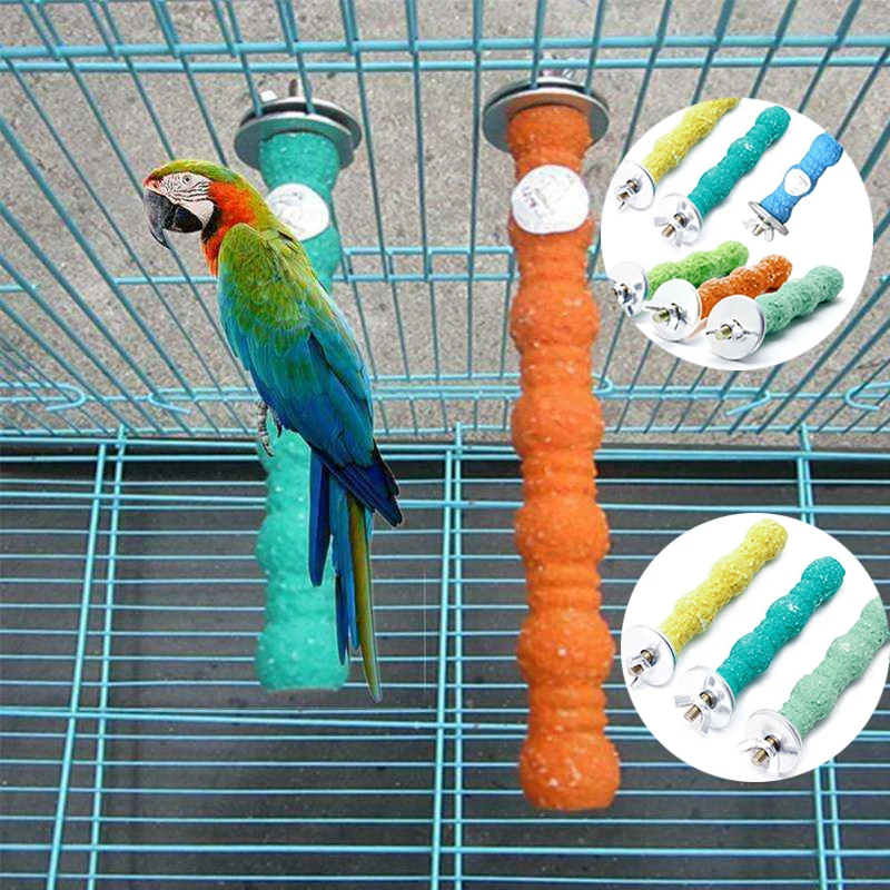 

Bird claw stick Trimming Perch Beak and Claw parrots stand parrot standing pole frosted stand bar Cockatiel Parrot
