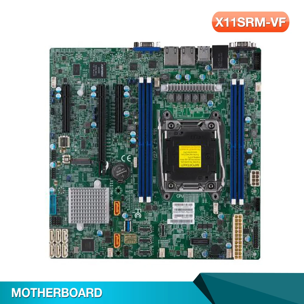 

X11SCH-LN4F For Supermicro server Motherboard 8th/9th Gen. Core i3 Xeon E-2100/2200 Processor Single Socket LGA1151