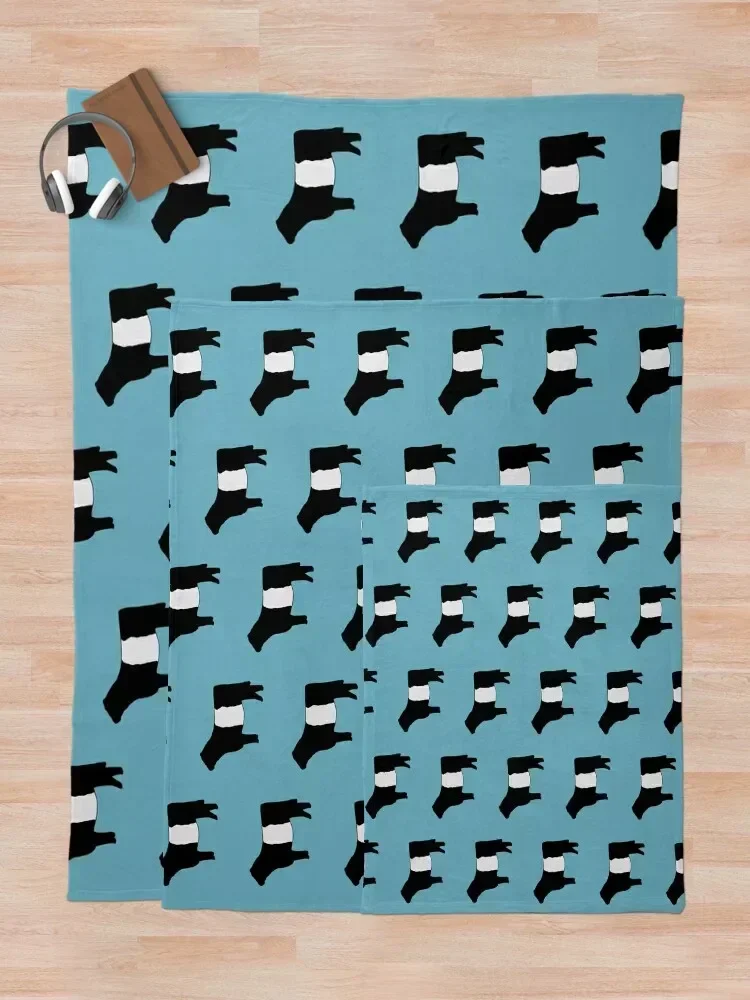 Одеяло с поясом Galloway Cow милые красивые гигантские одеяла для дивана мягкие