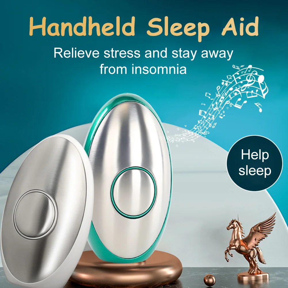 Handheld Sleep Aid Device Microcurrent Hypnosis Instrument Stress Relief Improve Sleep Quality Fast Asleep Device For Adults