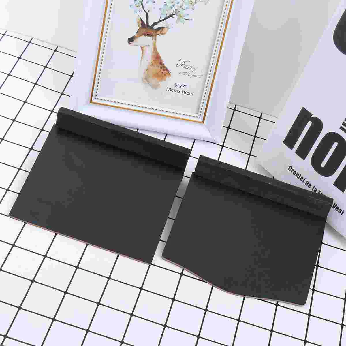 

Blackboard Chalkboard Small Signsmini Sign Chalkboards Display Memo Base Stand Tabletop Wedding Resturant Tags Board Message