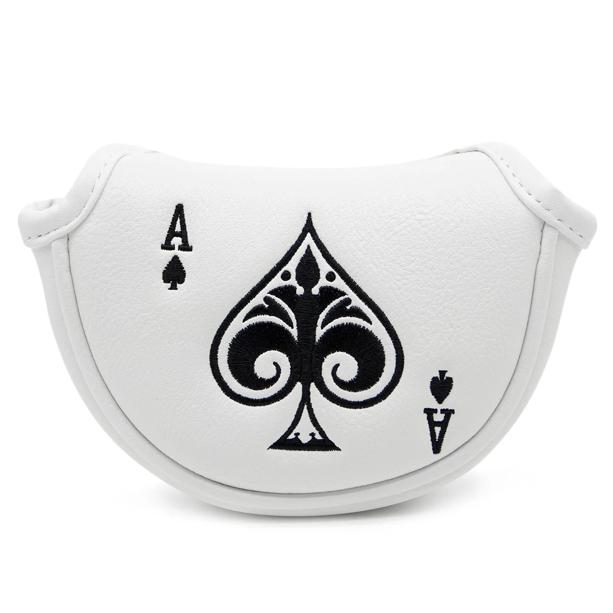 

Golf Putter Cover Half Mallet Putter Headcover Magnetic Club Protector for Odyssey,,,