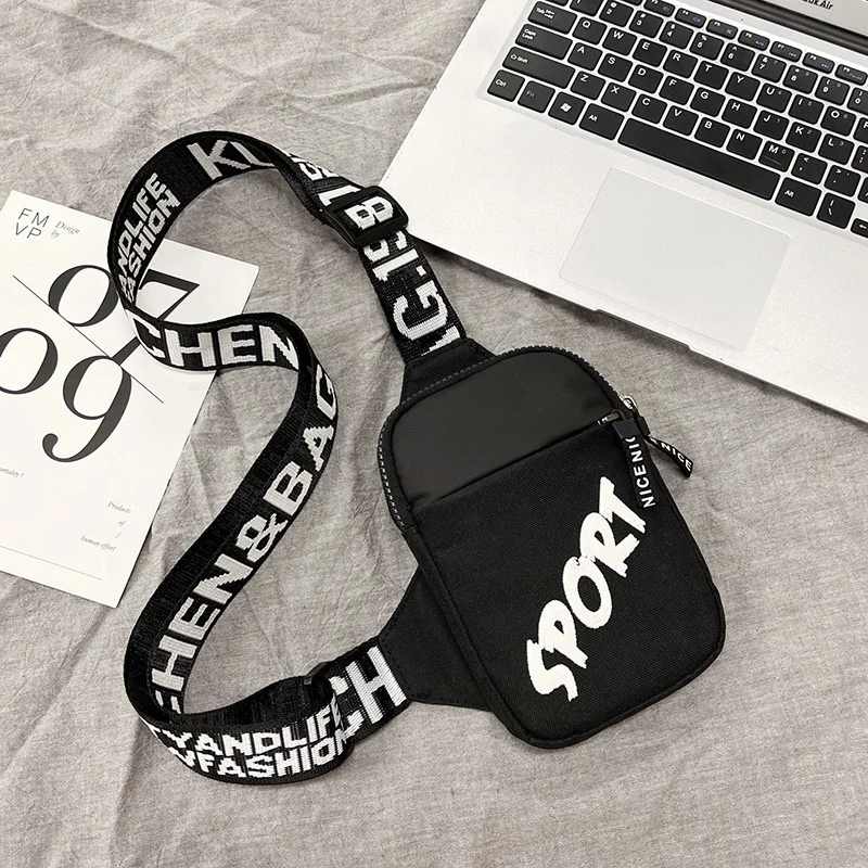 

Men's Shoulder Bag INS Trend Waterproof Small Backpack Mobile Phone Man's Messenger Bag Square Bag Crossbody Bags