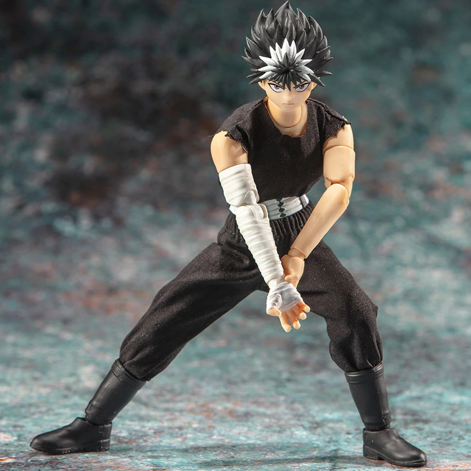 Глазурин дасин отличные игрушки GT YuYu Hakusho 16 см 1/12 Hiei ПВХ подвижная экшн-фигурка