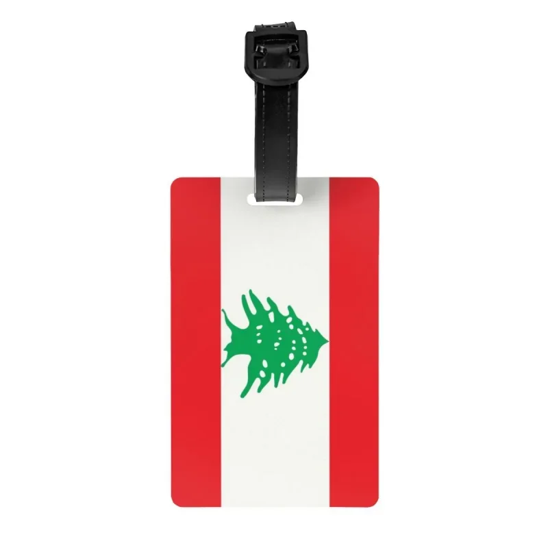 

Индивидуальный Ливан, Ливанский флаг, Бейрут, бирка для багажа с именной картой, личная Обложка, бирка для удостоверения личности, для дорожной сумки, чемодана