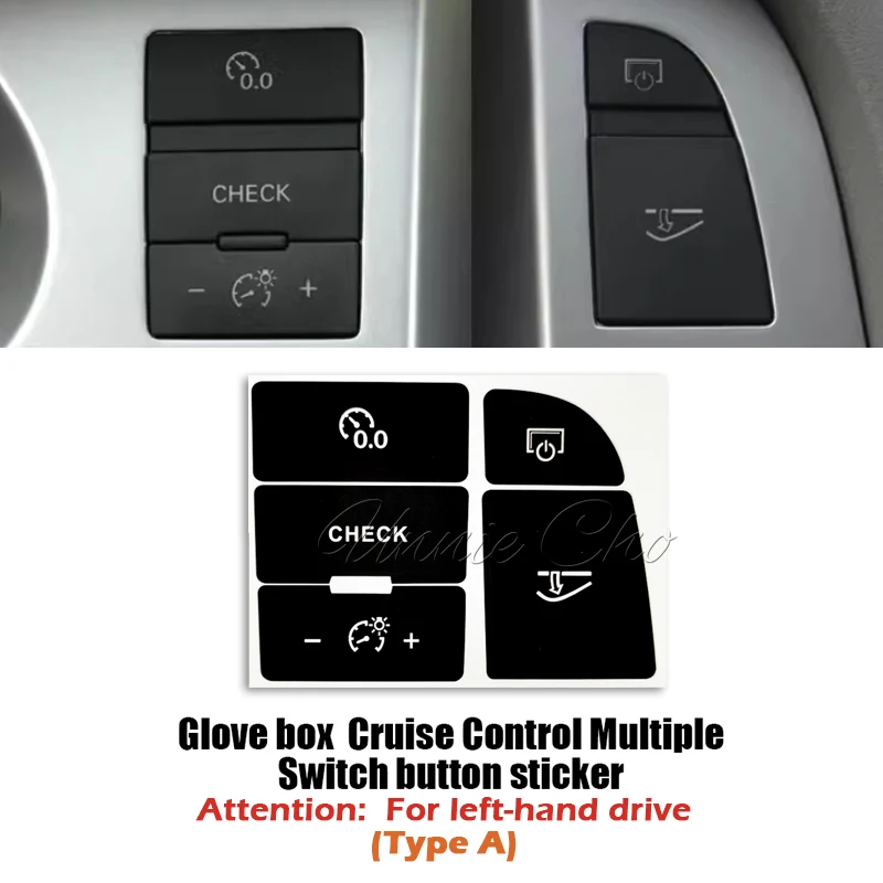 

Для Audi A6 C6, наклейки на кнопки, внутренние запасные части, 2004-2011, ремонтные наклейки на кнопки для Audi A6 4F, панель климат-контроля