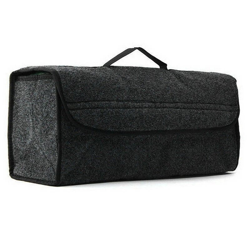 

Gray Storage bag Auto Luggage Organizer Portable 49x16x24cm Accessories