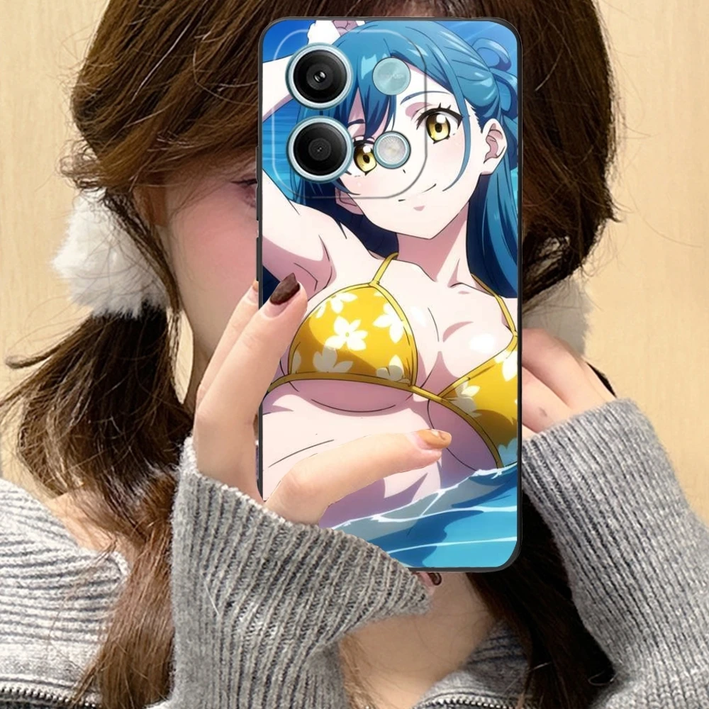 Телефонный чехол с цепочкой солдатиком Himari Azuma для Xiaomi Redmi Note 13 12 11 10 9 8 7 6 S A Pro Lite Plus