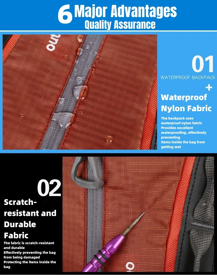 Туристический Водонепроницаемый рюкзак вместительная сумка 60 л с дождевиком для