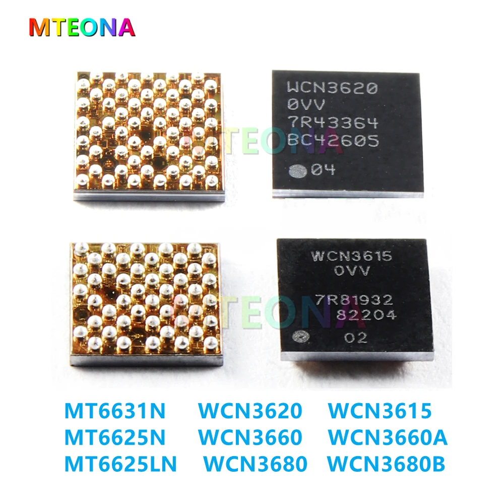 Набор микросхем MT6631N MT6625N MT6625LN WCN3615 WCN3660 WCN3660A WCN3660B WCN3680 WCN3680B WCN3620, 3-5 шт., новинка 100%