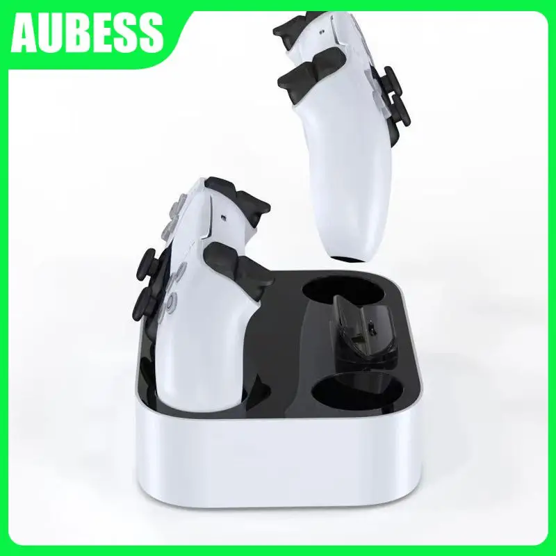 

Dock Controller Joystick Charger For Ps5 Handle Dual Usb Charger Dual Fast Charger Usb Type-c Charging Cradle Dock Station