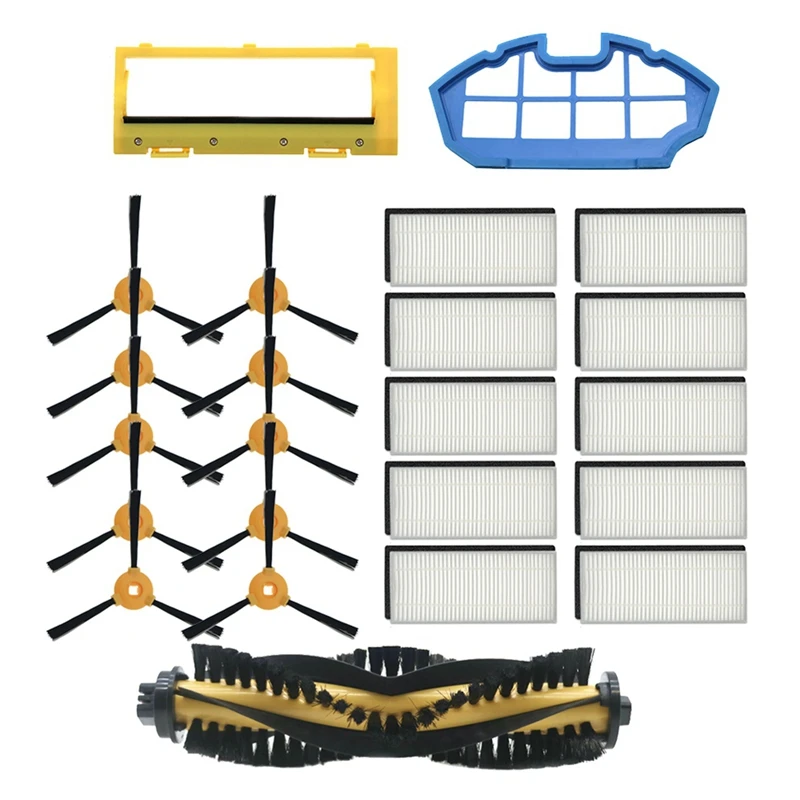 

Hot-Main Side Brush Filter Accessories For Eufy 11 11C Cecotec Conga 990 1190 Ecovacs Deebot N79S Robot Vacuum Cleaner
