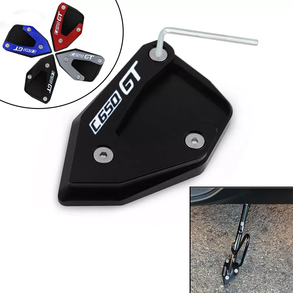 

Для BMW C600 SPORT C650GT C 650 GT 2012-2021 аксессуары для мотоциклов CNC подставка для ног боковая подставка удлинитель поддерживающая пластина