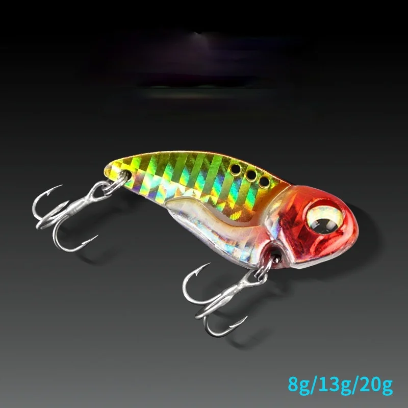 

1Pcs Metal VIB Vibration Bait Spinner Spoon Fishing Lures 8g Jigs Trout Winter Fishing Hard Baits Tackle Pesca