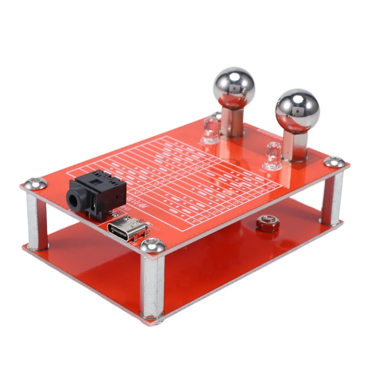 

DC 5V CW Morse Touch Sensing Automatic Key Type-C USB Morse Sensing Key For Maker Group