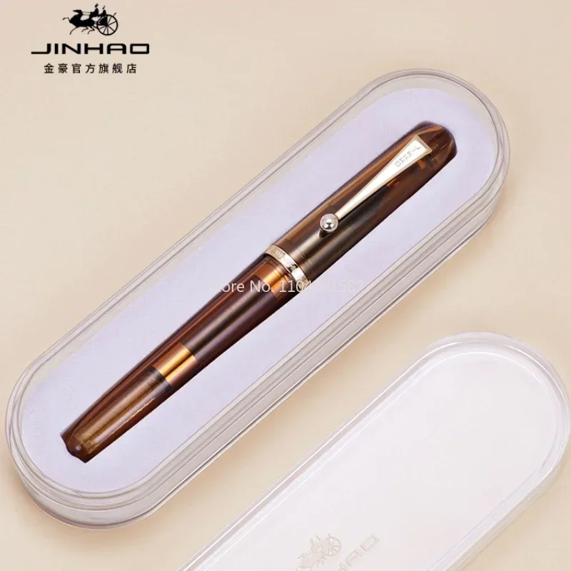 JINHAO 9016 красочная металлическая перьевая ручка выдвижные наконечники чернильные