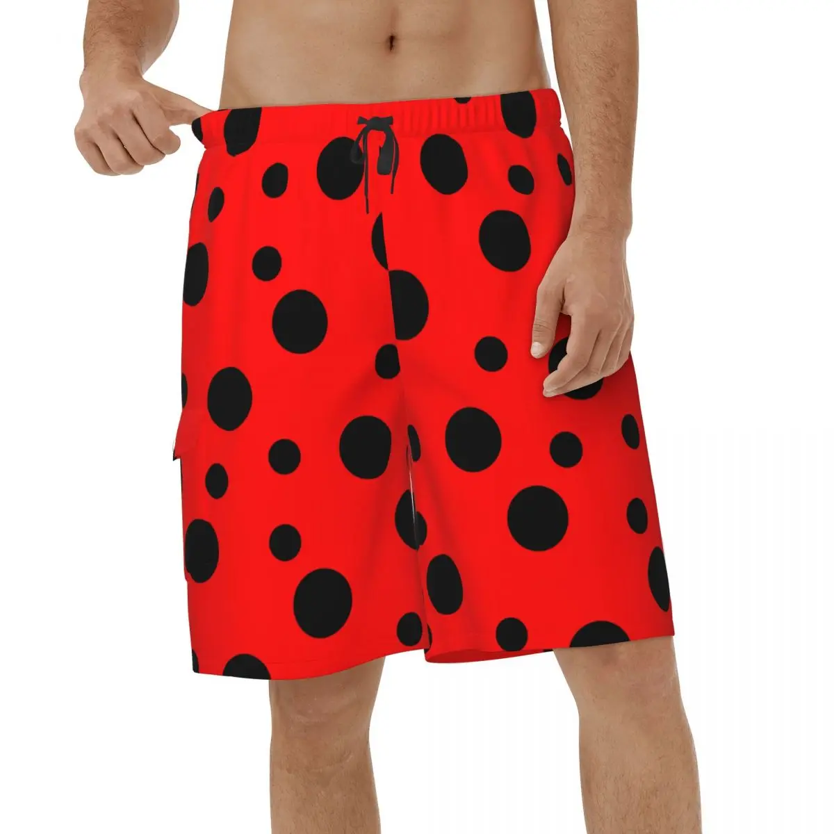 

Beach Shorts Ladybug Ladybird Insect Lover Summer Mens Briefs Men Swimwear