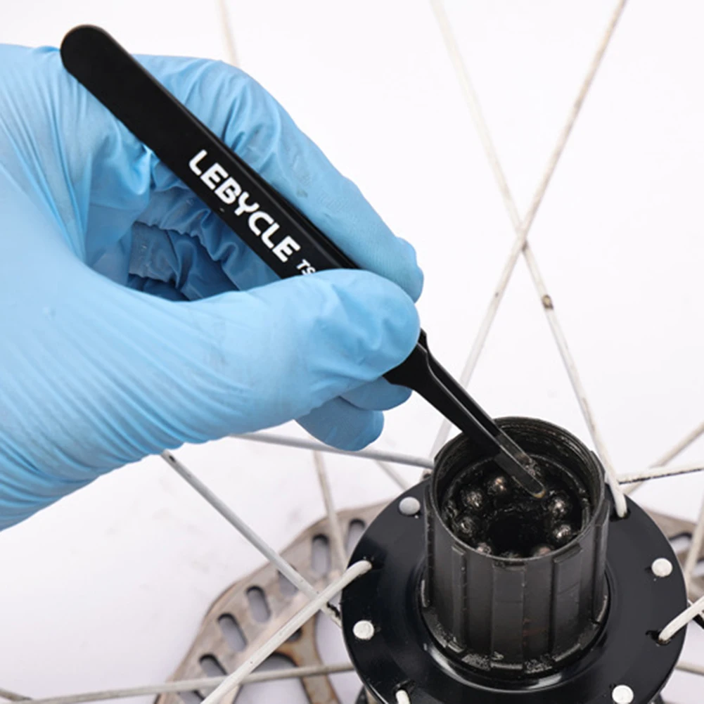 

Seal Removal Tweezers 122*11mm Ball Bearings Ball Headset Bike Bicycles Black Multi Functional Non-slip Brand New