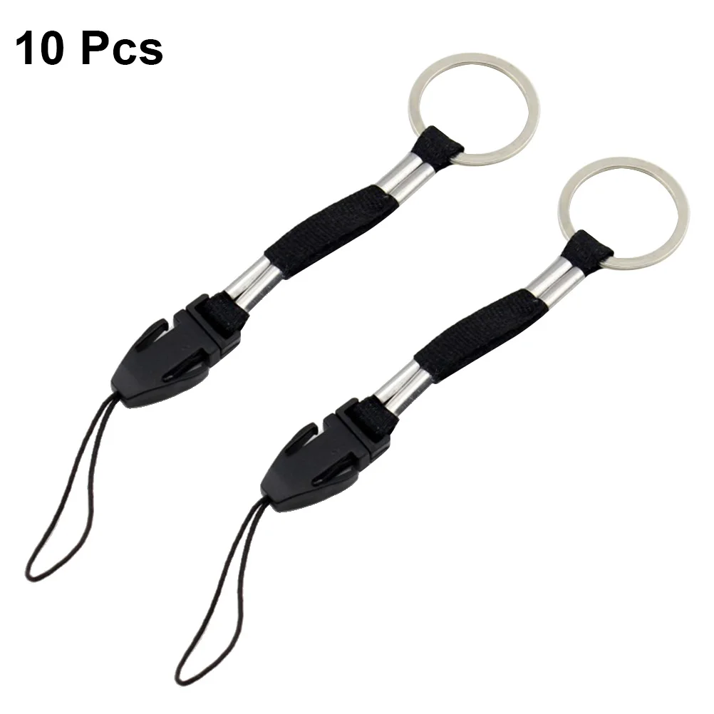 

10 pcs Nylon Lanyards Detachable Electronics Accessories for MP3 USB