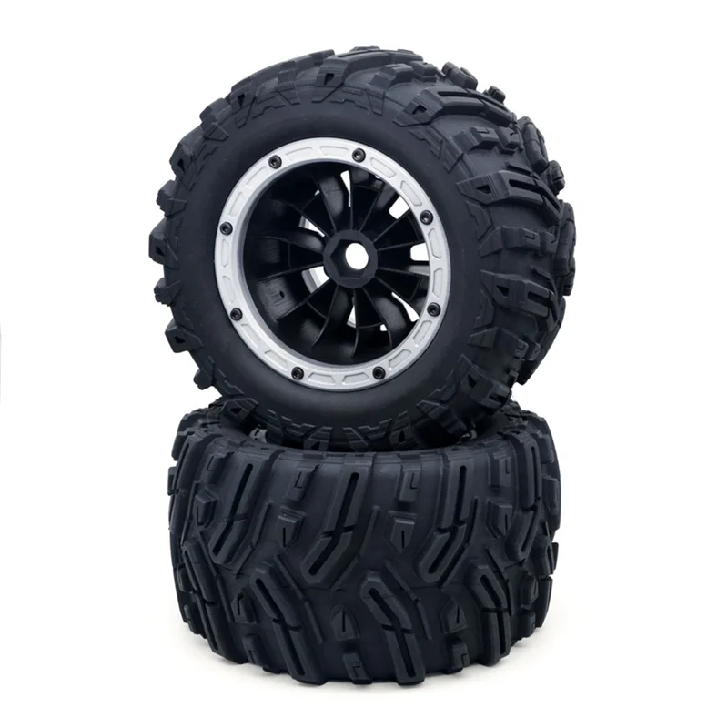 Фото M05K MX-07 2 шт. 188 мм шина для колес 8752 8753 для ZD Racing MX-07 MX07 MX 07 1/7 RC автомобильные запасные части аксессуары, серебристый №4
